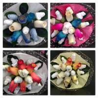 6 Pair Baby Sock Bouquet
